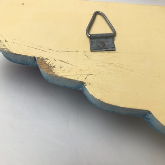 Whimsical Wooden Angel Decorative Shelf 17” - Picture 6 of 8